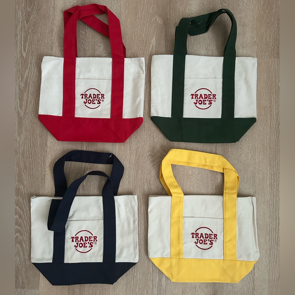 Trader Joe’s Mini Totes - Set of 4